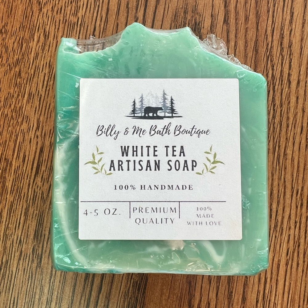 White Tea Artisan Handmade Soap